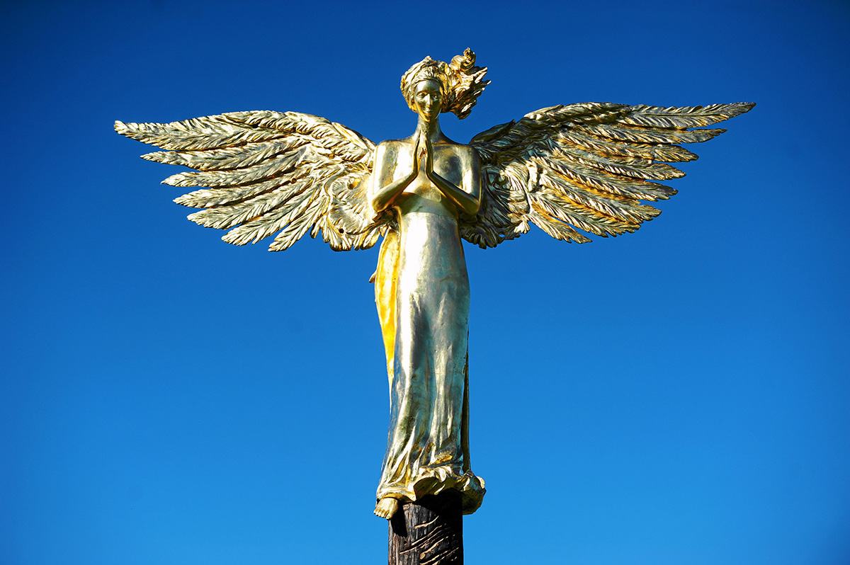 Роман Станьчак, «Ангел-Хранитель», парк скульптур в Брудно, Варшава. Фото: Адам Стемпень / AG